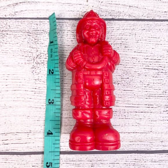 Vintage 1994 Wendy's Kids Meal Fireman Figure - Picture 4 of 5